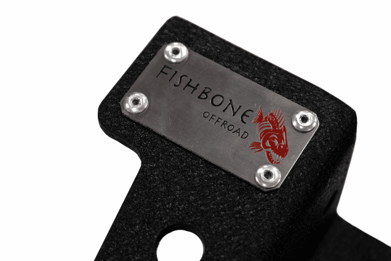 Fishbone Offroad Tie Down Kit for Toyota Tacoma 2005-Current Black Powder-Coa... - Image 3