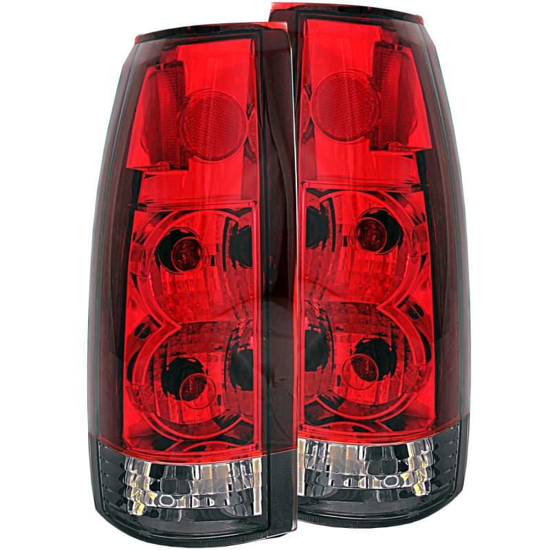 ANZO Tail Light Assembly Pair Red/Smoke Lens G2