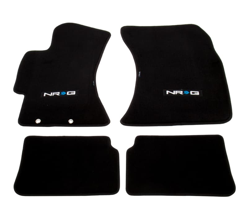 NRG Floor Mats for 2009-2011 Subaru Impreza WRX/STi 4pc Set