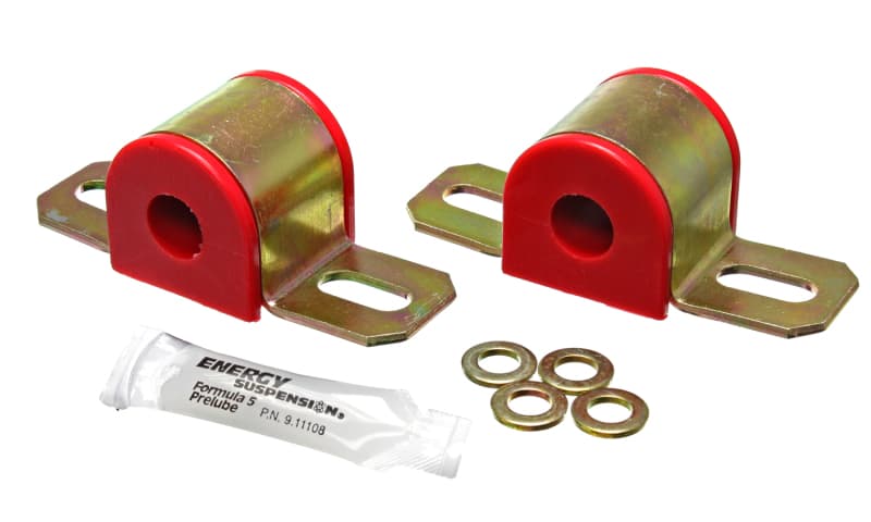 Energy Suspension Sway Bar Bushings Red Hyper-Flex Polyurethane - Image 3