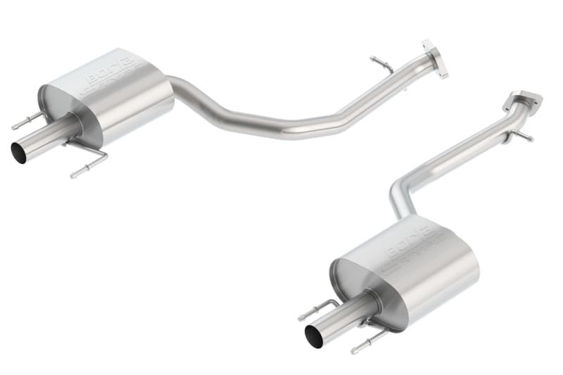 Borla Axle-Back Exhaust for Chevy C6 Stainless Steel Straight-Through Design - Image 2