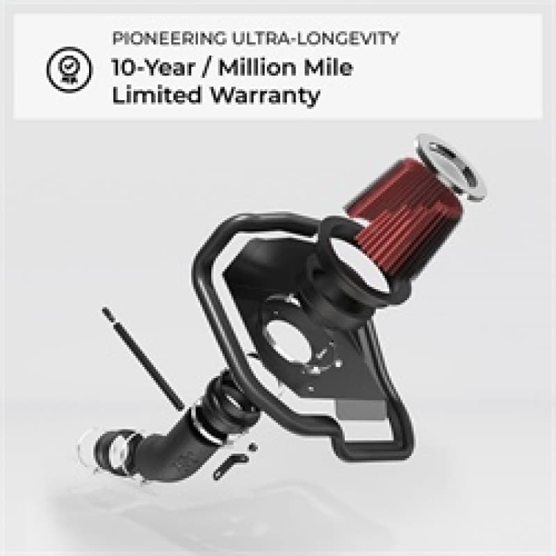 K&N Engineering 77 Metal Cold Air Intake for Chevy C6 Mandrel-Bent Aluminum - Image 5