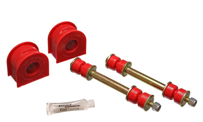 Energy Suspension Sway Bar Bushings Hyper-Flex Polyurethane Red - Image 4