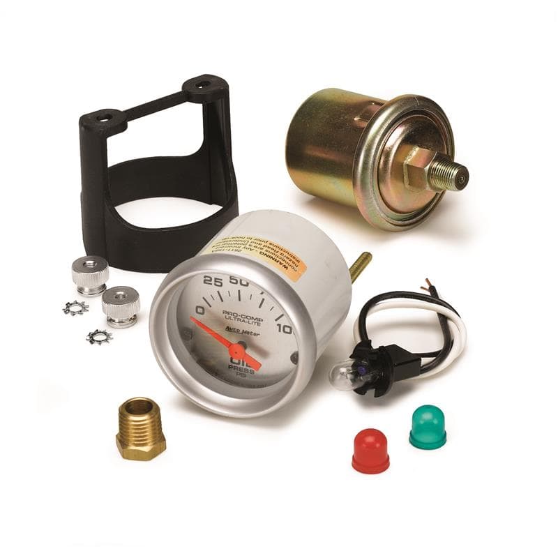 AutoMeter Ultra-Lite Oil Pressure Gauge with Air Core Movement - Image 2