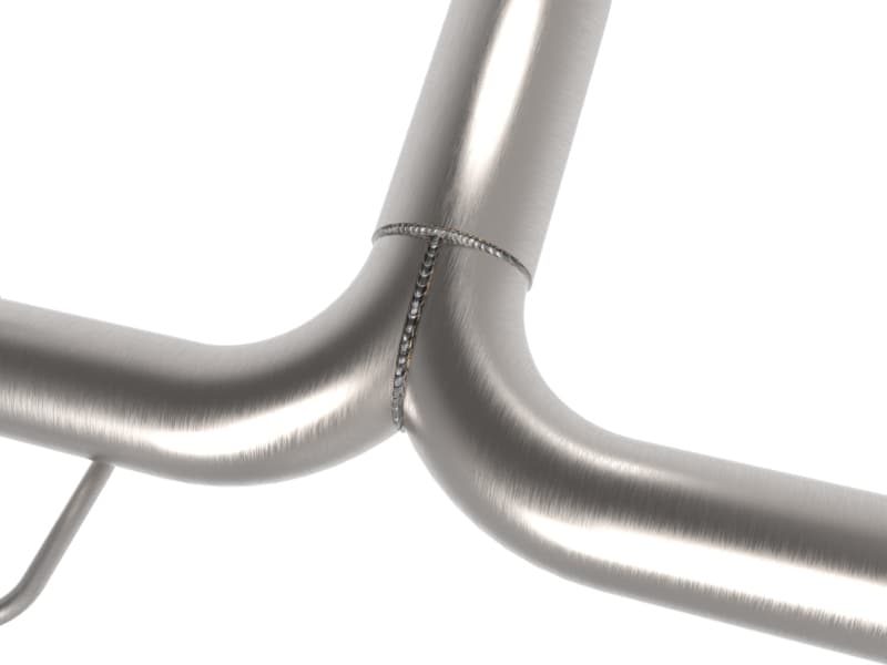 aFe Exhaust Axle Back for Chevy C6 3in 304 Stainless Steel Mandrel-Bent - Image 2