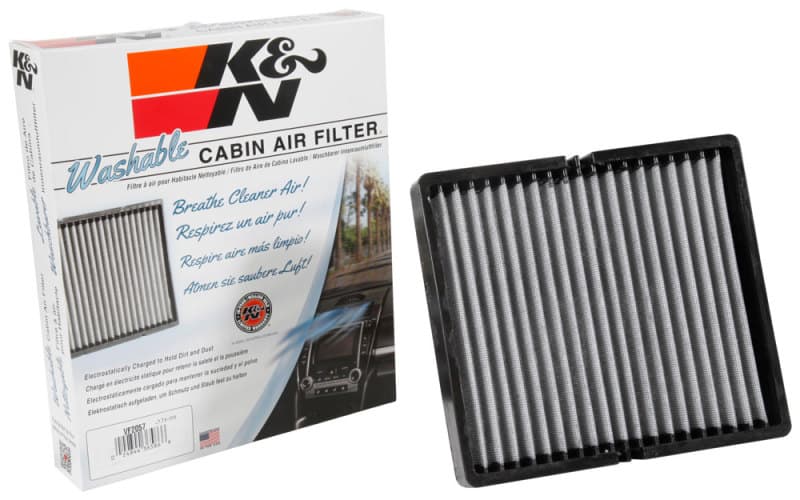 K&N Engineering Cabin Air Filter Washable High-Flow Synthetic VF2057 - Image 4