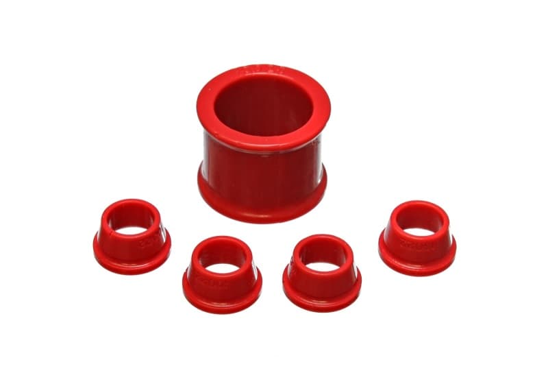 Energy Suspension Steering Rack Bushings Red Polyurethane - Image 2