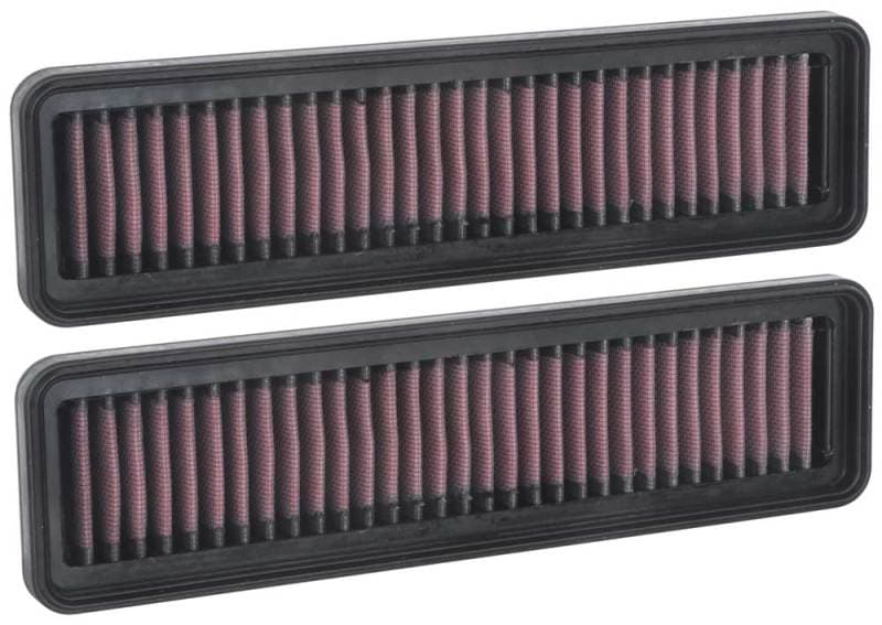 K&N Engineering Drop-In Air Filter Washable Reusable High-Flow 33-3160 - Image 2