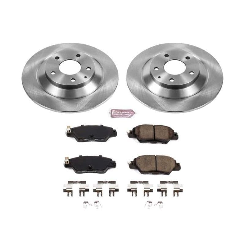 PowerStop Autospecialty Brake Kit with Z17 Ceramic Pads and Rotors