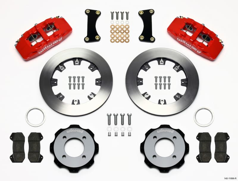 Wilwood Dynapro 6-Piston Brake Kit for Front Wheel Drive Sport Compact 12.19”