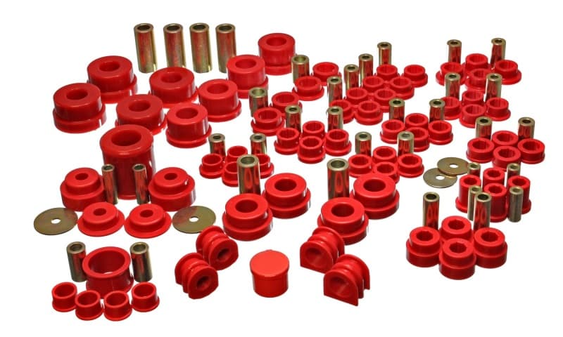 Energy Suspension Hyper-Flex Polyurethane Bushings Red