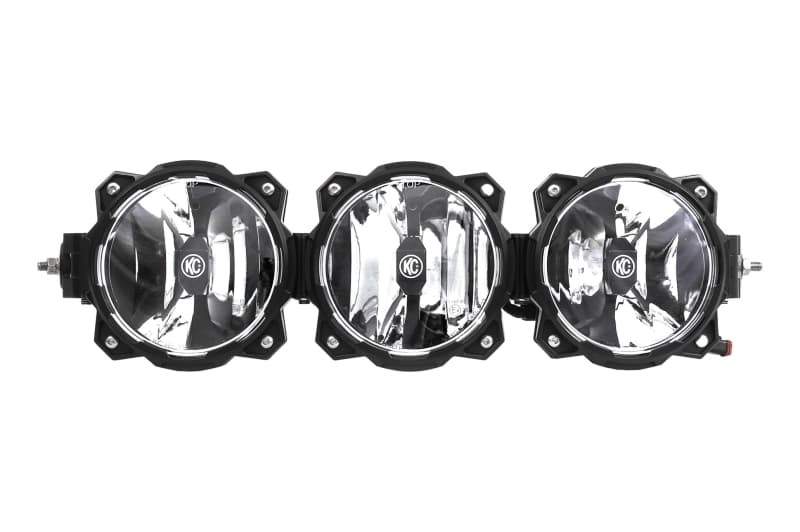 KC HiLiTES Gravity LED Pro6 Light Bar with Gravity G6 Optics