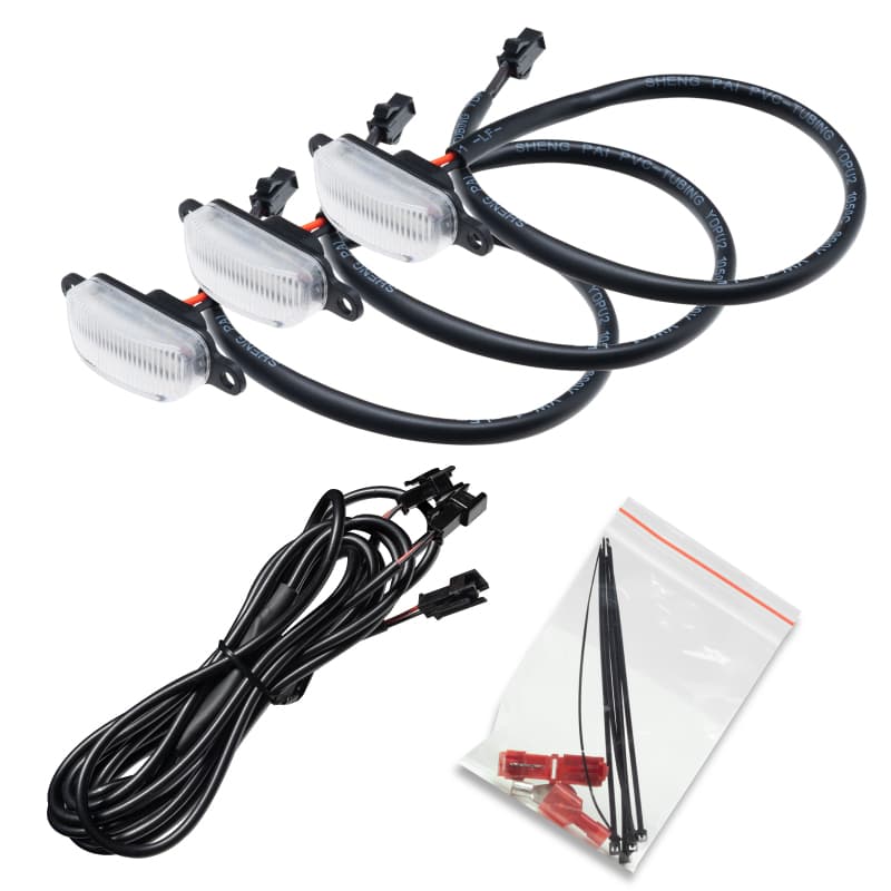 ORACLE Lighting Universal Pre-Runner Style LED Grill Light Kit with 15x Amber...