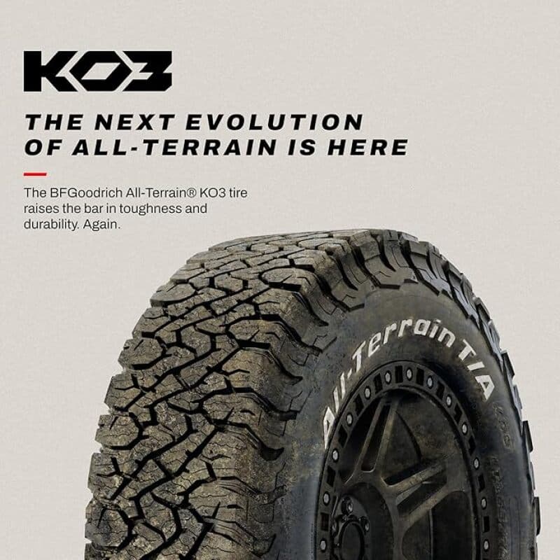 BFGoodrich All Terrain T/A KO3 LT275/60R20 119/116S Tires - Image 2