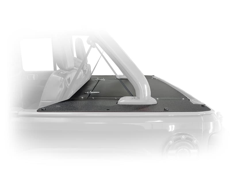 DV8 Offroad Rear Locking Storage for Jeep JLRS-01 1/8" Steel 150 lbs Capacity - Image 3