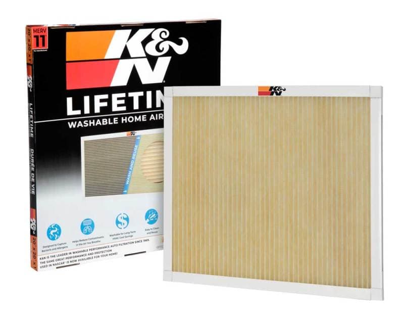 K&N Engineering HVAC Air Filter MERV 11 Washable Reusable Pleated Synthetic - Image 3