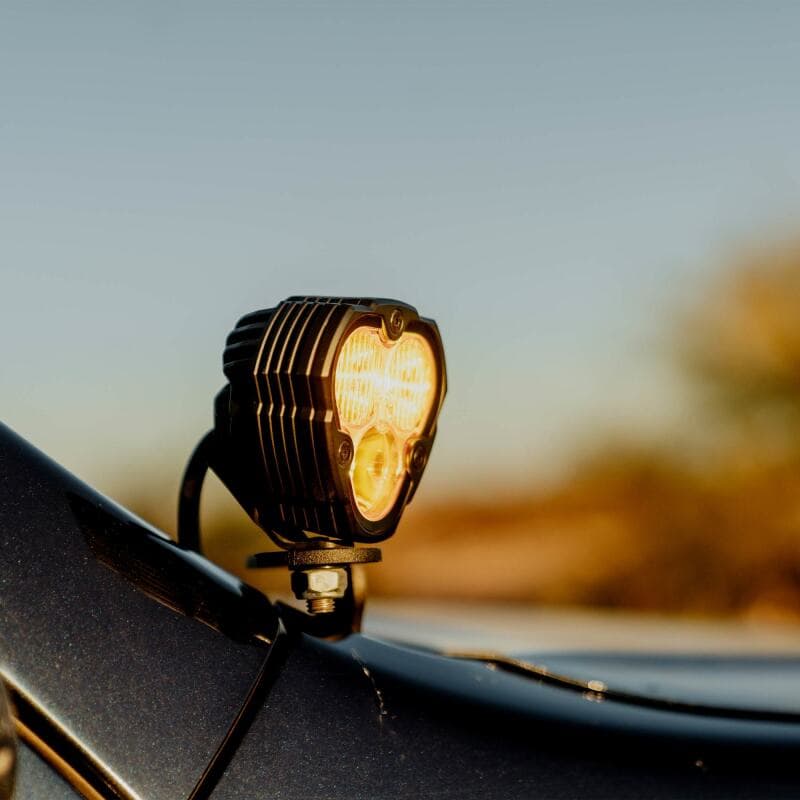 KC HiLiTES FLEX LED Replacement Lens for FLEX ERA 3 Performance Yellow Combo ... - Image 4