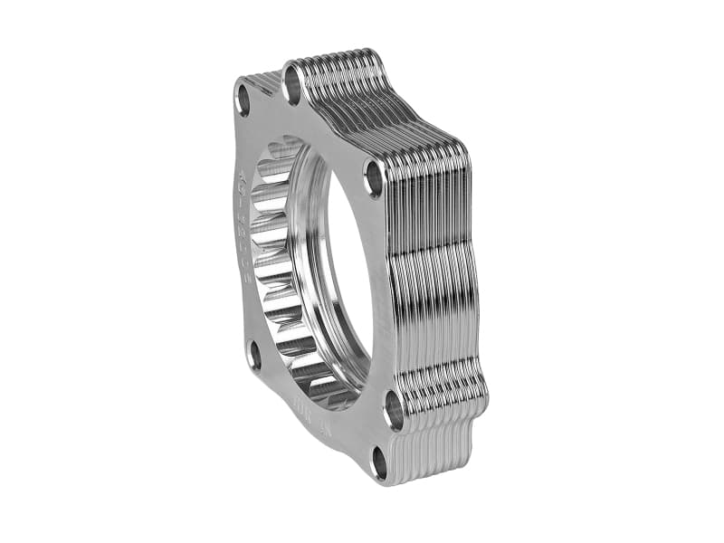 aFe Silver Bullet Throttle Body Spacer for Improved Airflow T-6061 Billet Alu... - Image 4