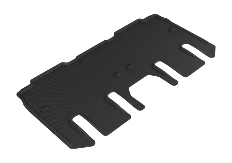 3D MAXpider Kagu Rear Floor Mats for Chevy C6 Black