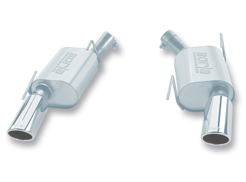 Borla Axle-Back Exhaust for Ford Mustang S-Type Mufflers T-304 Stainless Steel