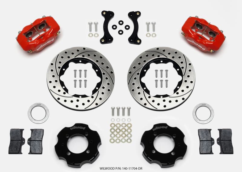 Wilwood Dynalite Brake Kit for Front Wheel Drive Sport Compacts Forged Billet...