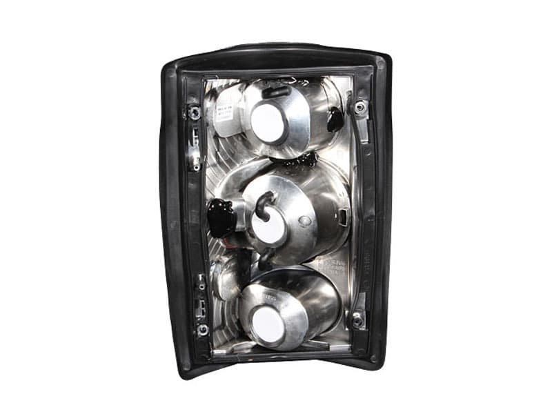 ANZO Tail Light Assembly for Chevy C6 Clear Lens Black Housing Pair - Image 4