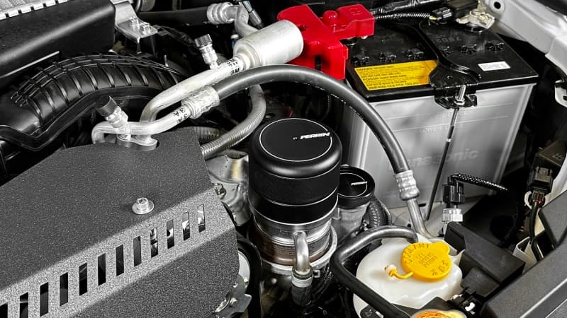 Perrin Performance Oil Filter Cover for Subaru WRX & BRZ/FR-S/86/GR86 Black - Image 3