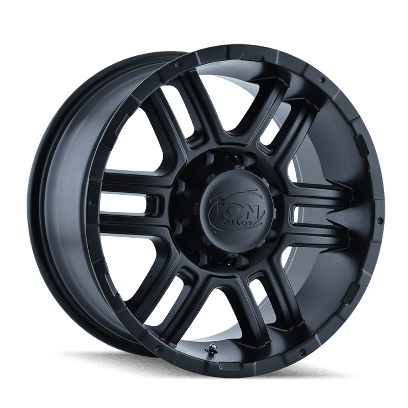 ION Wheels 179 Series 17x8 6x139.7 10mm Offset Matte Black Wheel - Image 4