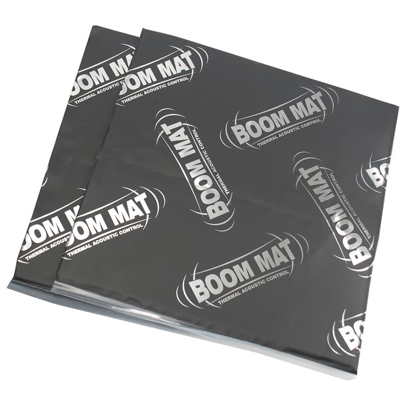 DEI Boom Mat Vibration Damping Material 4 Mil Aluminum Noise Barrier