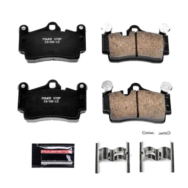 PowerStop Z23 Evolution Ceramic Brake Pads for Chevy C6 Low-Dust Carbon-Fiber