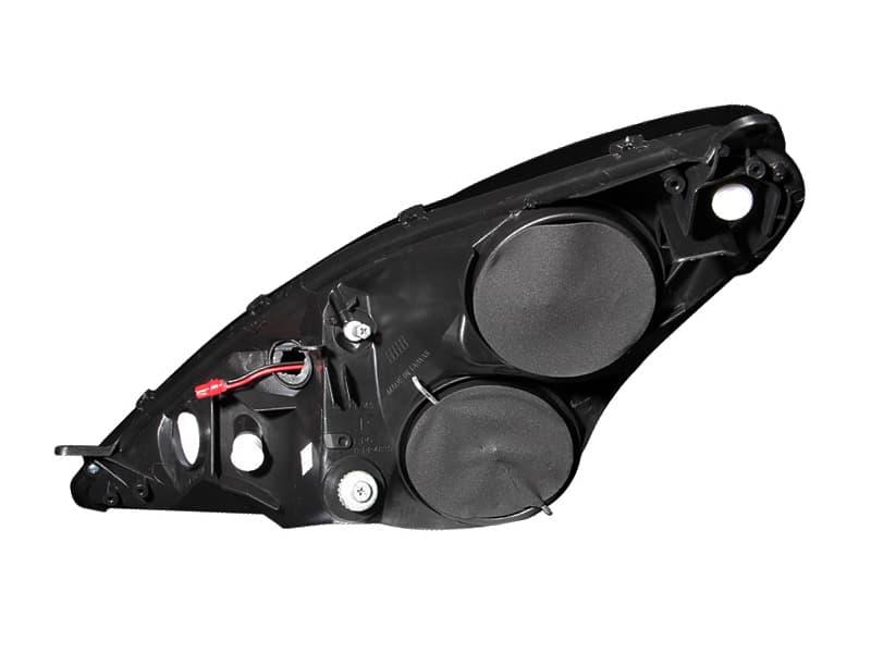 ANZO Projector Headlights for Non HID Models Pair Clear Lens Black Housing - Image 3