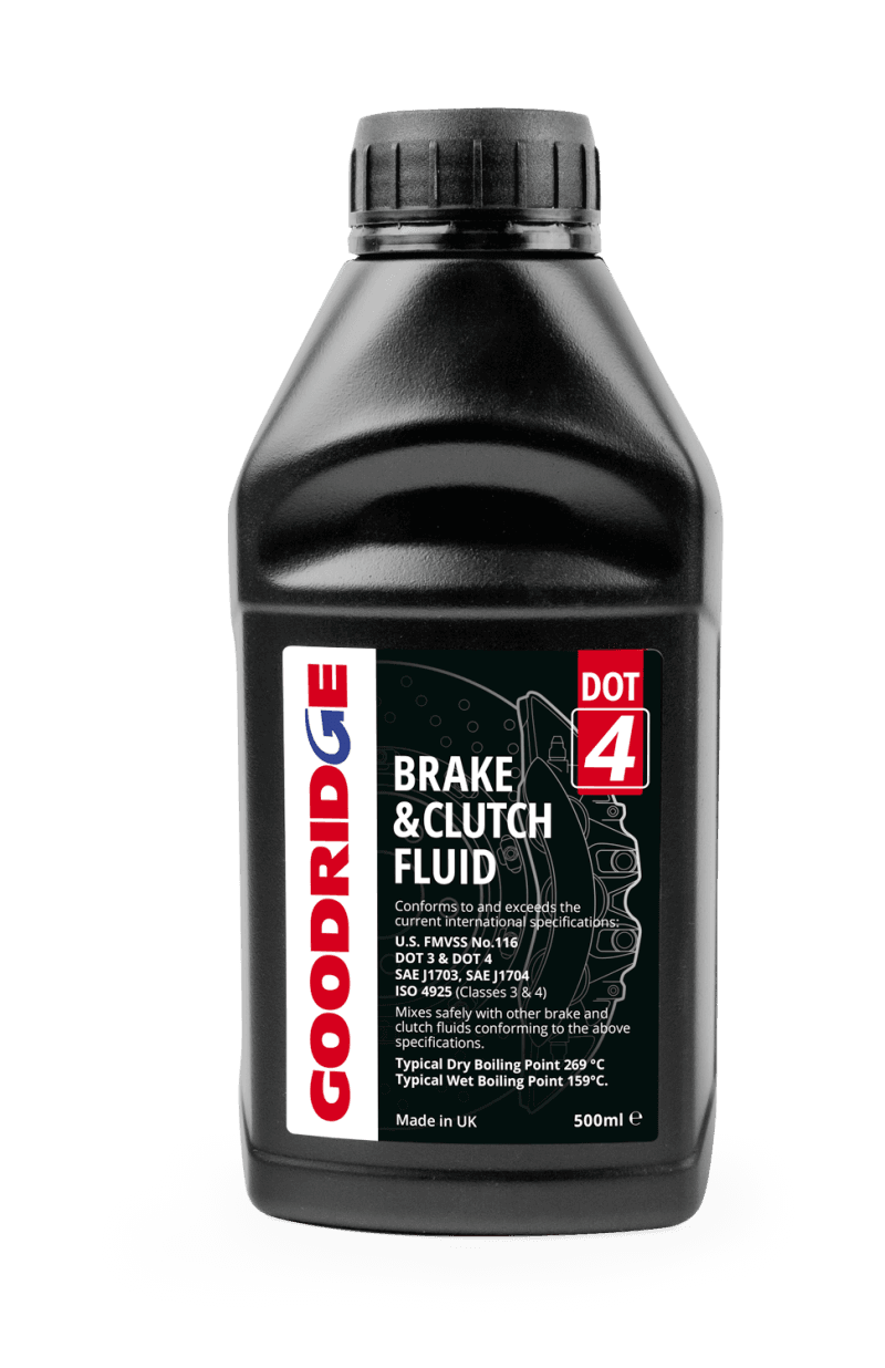 Goodridge Brake & Clutch Fluid DOT 3 & 4 for Car & Motorcycle Use