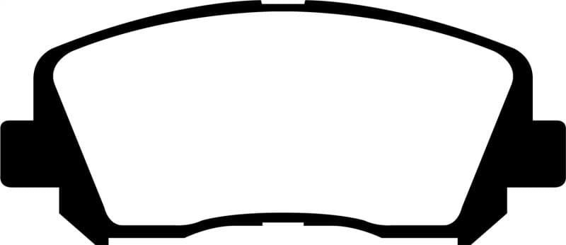 EBC Redstuff Brake Pad Set for Chevy C6 Synthetic Fiber Low Dust - Image 2