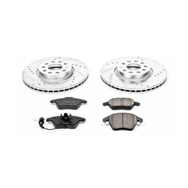 PowerStop Z23 Evolution Brake Kit for Daily Driver with Carbon-Fiber Ceramic ...