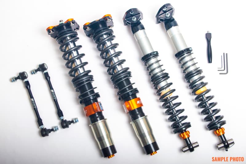 AST 5100 Series Coilovers for Track Performance with Adjustable Rebound & Rid...