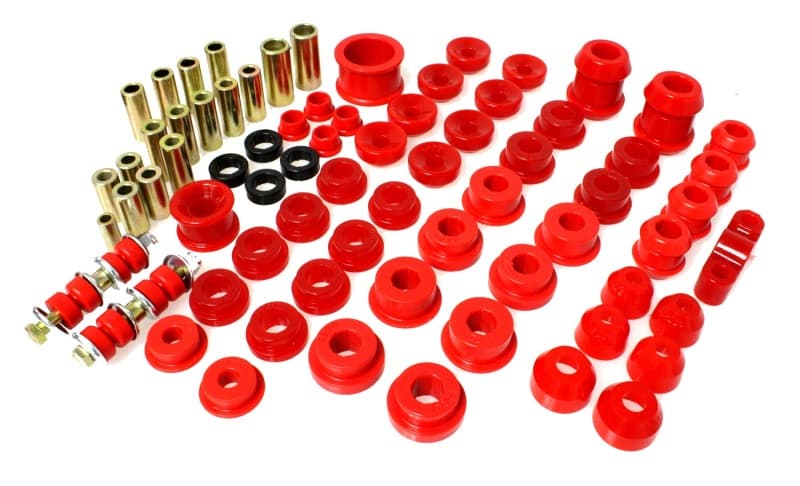 Energy Suspension Hyper-Flex Polyurethane Bushings Red - Image 2