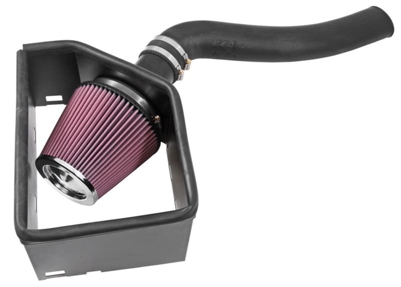 K&N Engineering 57 FIPK Air Intake for Chevy C6 HDPE Tube High-Flow Filter