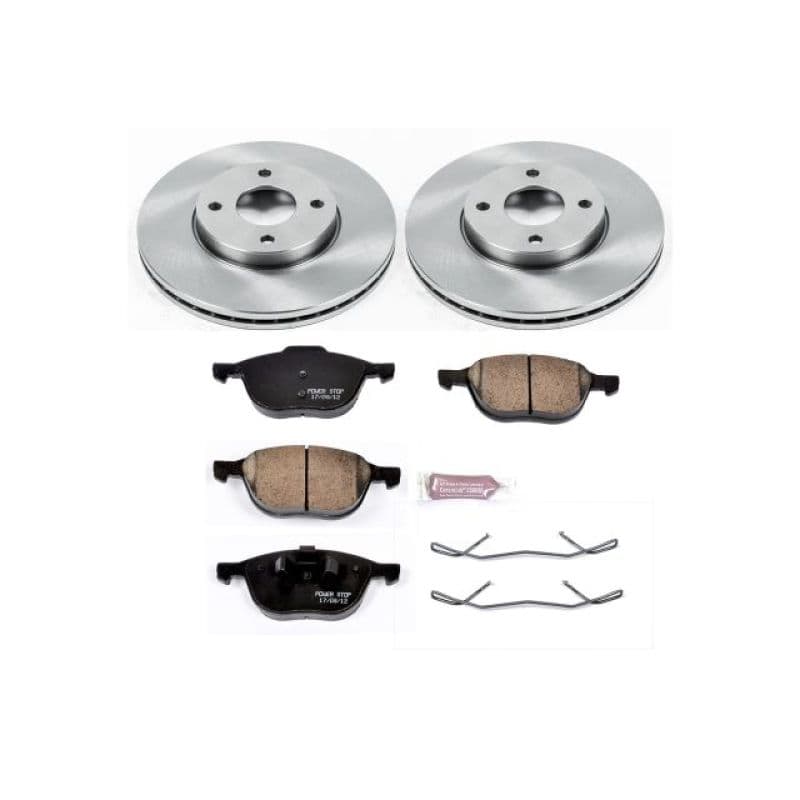 PowerStop Z17 Autospecialty Brake Kit with Ceramic Pads and Rotors
