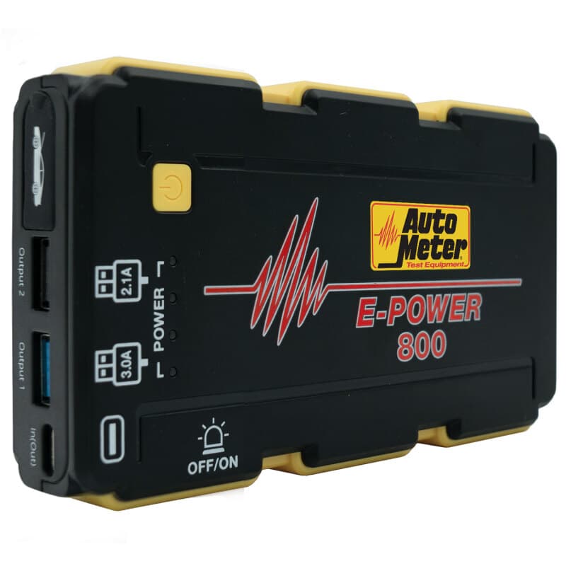 AutoMeter E-POWER 800 Power Pack 4-in-1 Jump Starter & Power Bank - Image 3