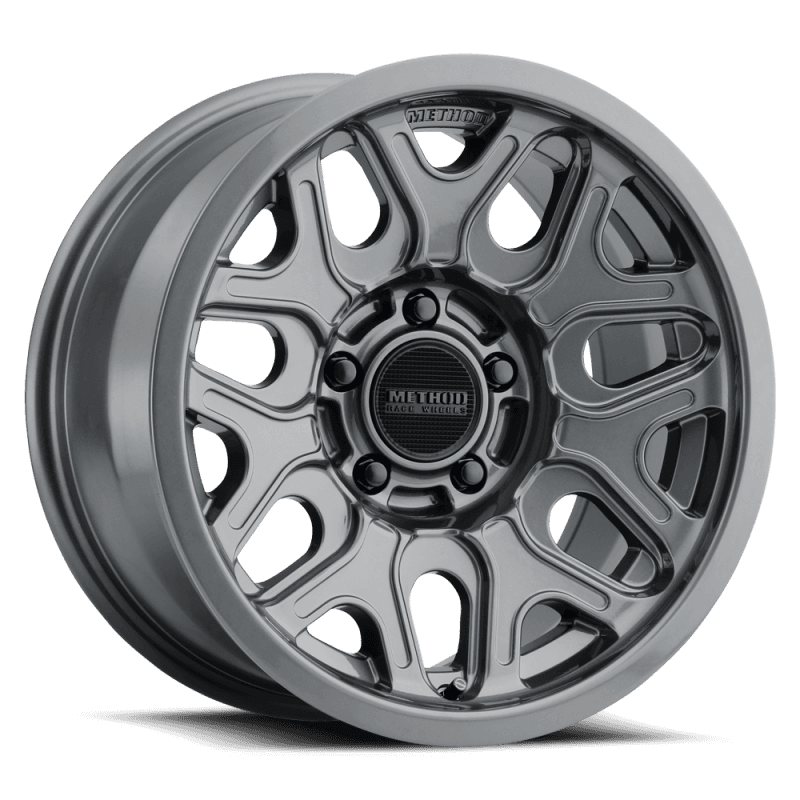 Method Wheels 322 Split Spoke Wheel 18x8.0 Gloss Black with Center Cap
