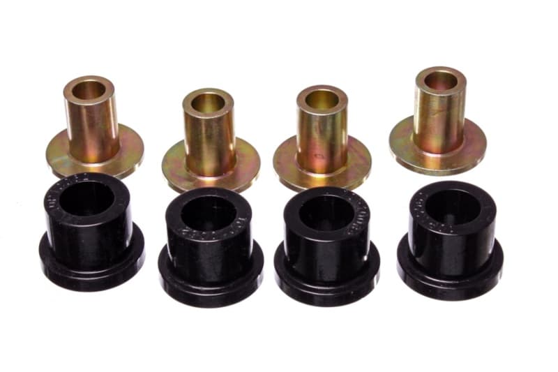 Energy Suspension Steering Rack Bushings Black Polyurethane