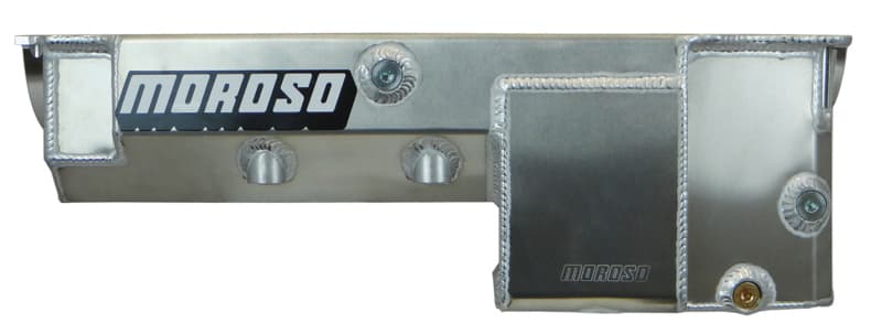 Moroso Oil Pan for Chevrolet Big Block Mark IV 6-7qt 8in Aluminum Wet Sump