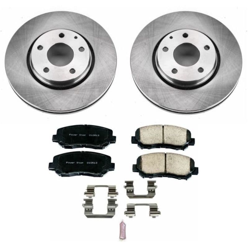 PowerStop Z17 Autospecialty Brake Kit with Ceramic Pads and Rotors