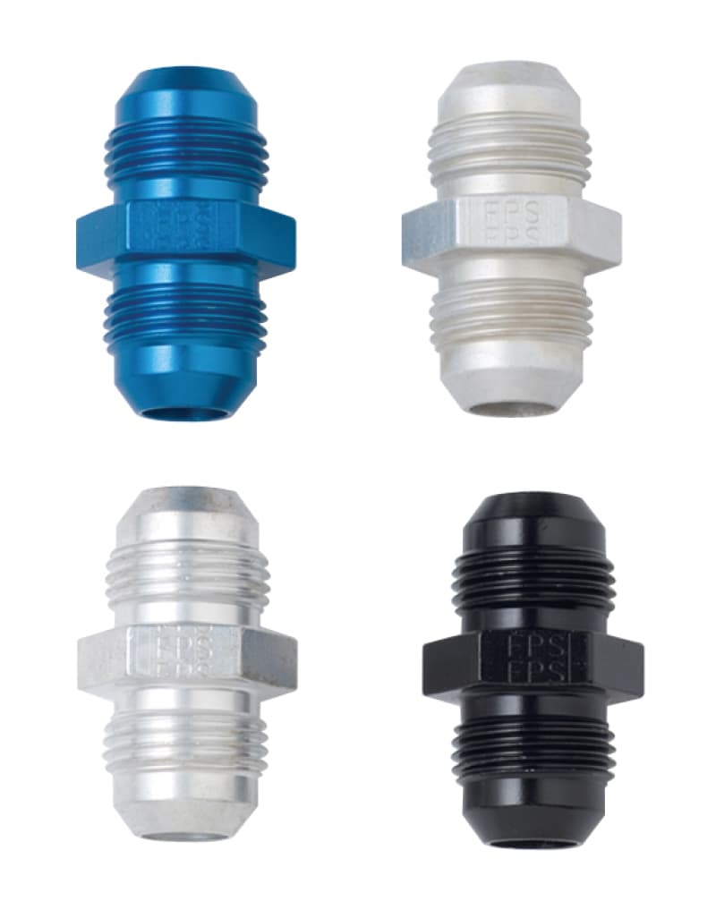Fragola Union Fittings for -6AN Hose - Black