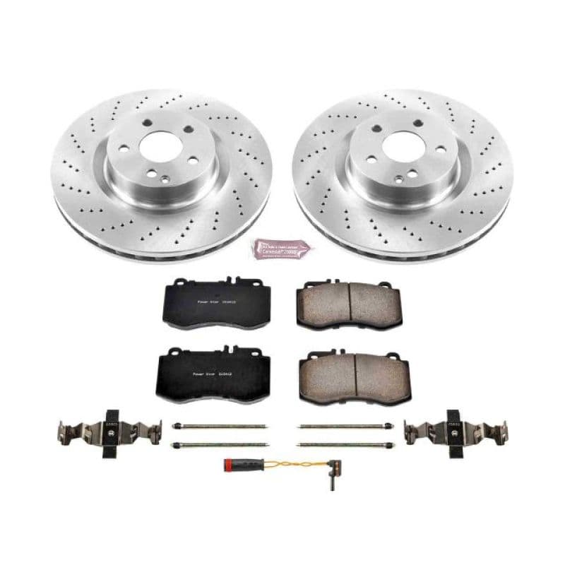 PowerStop Autospecialty Brake Kit with Z17 Ceramic Pads and Rotors