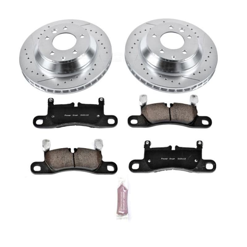 PowerStop Z23 Evolution Brake Kit for Daily Driver Carbon-Fiber Ceramic Pads