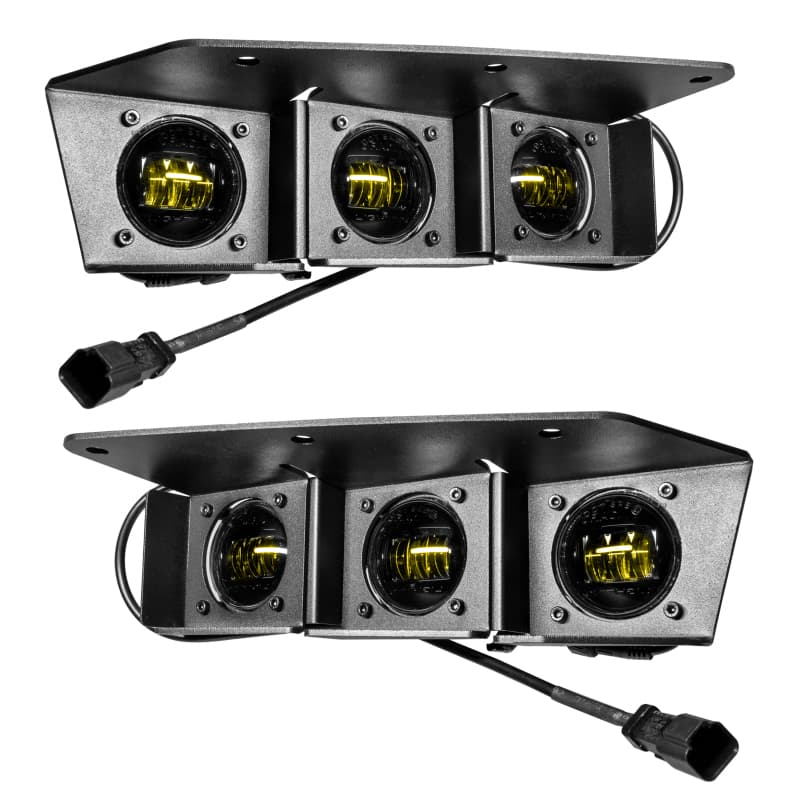ORACLE Lighting LED Triple Fog Light Kit for 2021+ Ford Bronco 6000 Lumen - Image 3