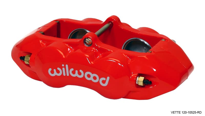 Wilwood D8-4 Front Caliper for 1965-82 Corvette Forged Billet Aluminum
