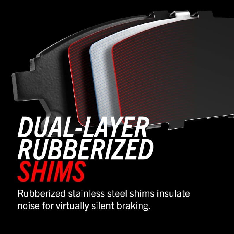 PowerStop Z17 Evolution Plus Ceramic Brake Pads with Hardware - Image 4
