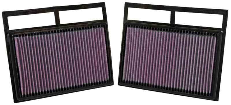 K&N Engineering Drop-In Air Filter Washable Reusable High-Flow for Multiple V...